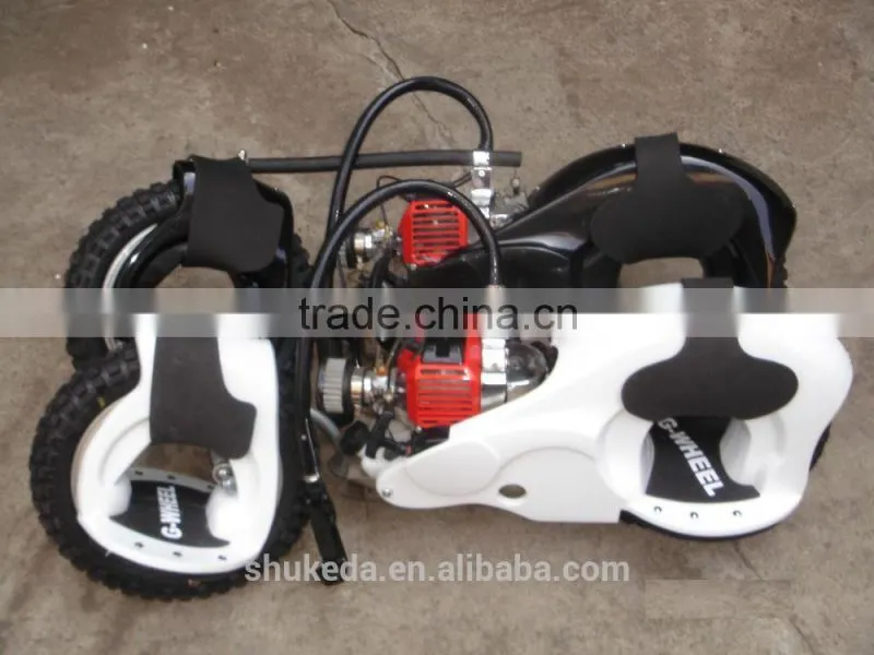 gas skateboard with 49cc motor scooter