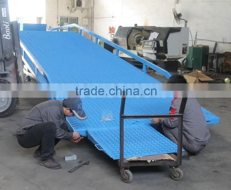 Mobile container loading dock leveler for sale