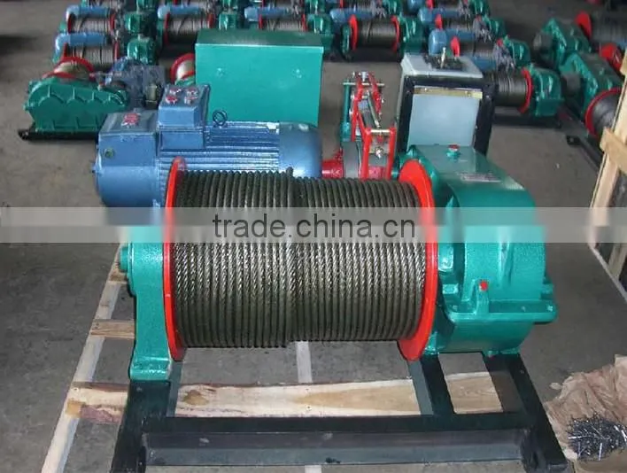 JM low speed 1 ton 2 ton 3 ton 5 ton electric winch