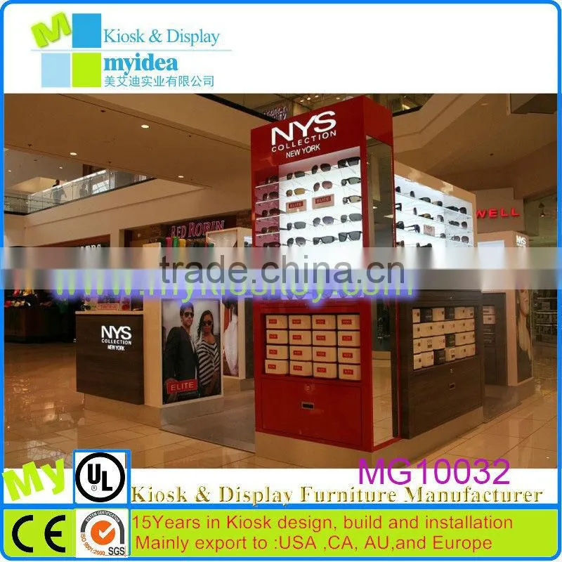 Myidea sunglasses rayban display/cardboard sunglass display
