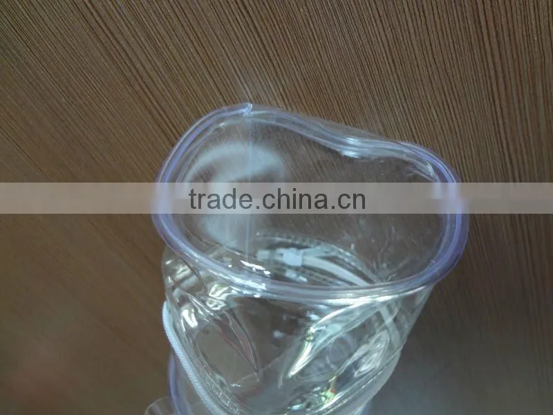 cylinder pvc case with zipper