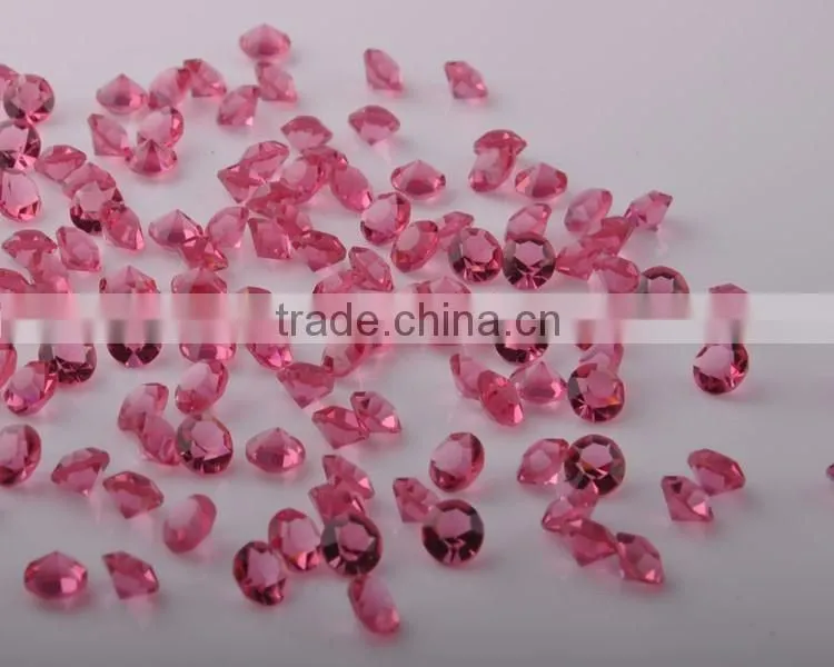 China rose MC chaton, crystal stones, point back stones