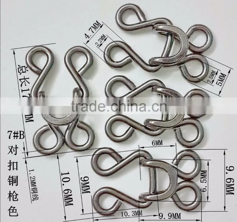New Arrive Hook and Eyes Closures