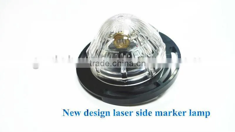 12/24V LED vehicle light for duty truck, laser LED side signal lamp