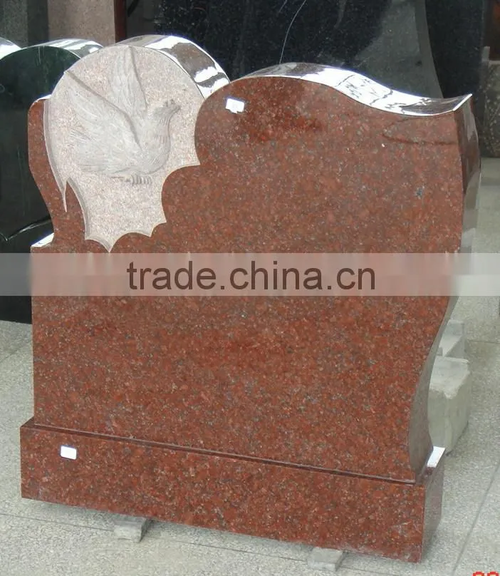 blue pearl granite grave monument slab