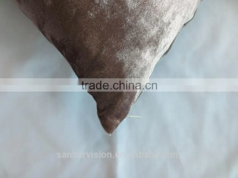 Custom Printed Custom Black Leather Sofa Cushion Cover For Sale