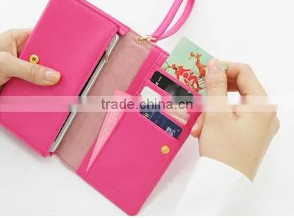 Fashion Mobile Phone Wallet For Lady