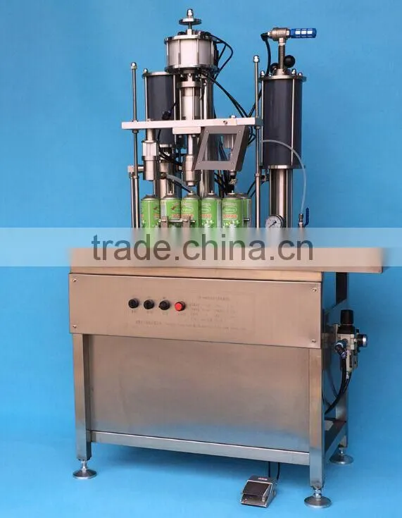 Semi-automatic Aerosol Filling Machine