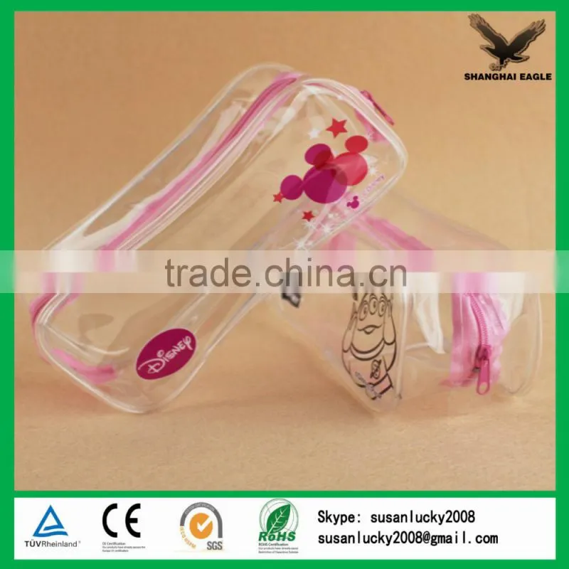 2015 new model printing pvc pencil bag