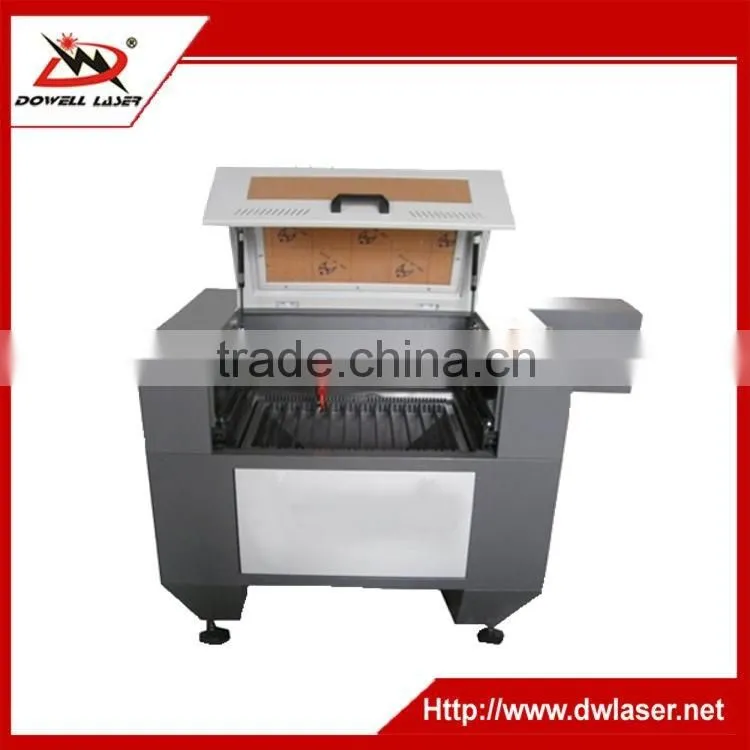 DW-6040 leather bags co2 laser engraving machine /non-metal laser engraving machine,with one year warranty