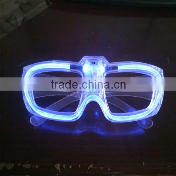 New Plastic optical glasses With Flashing Light glasses frame