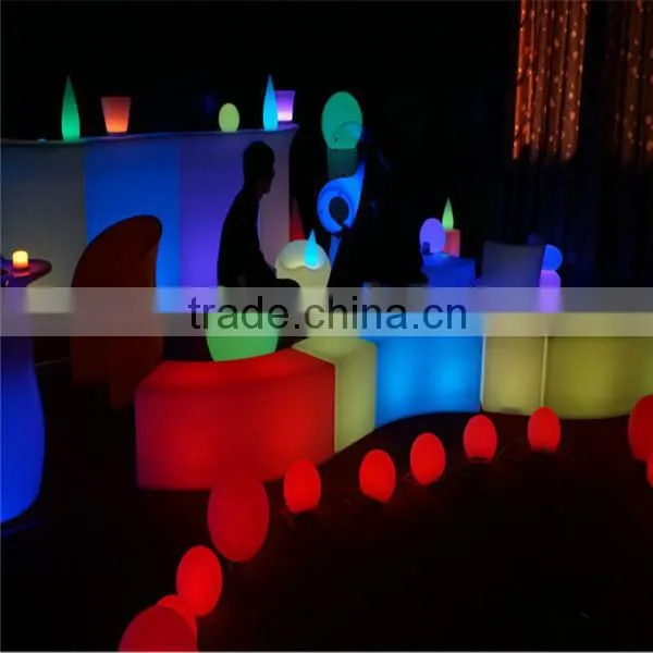 plastic led cube chair outdoor plastic led cube chair wholesale