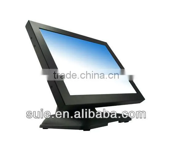 19inch TFT LCD touch screen display with metal case and good base
