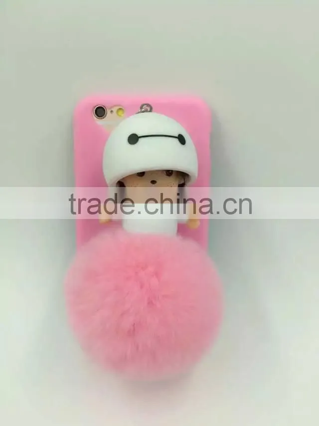 Luxury Girl Stand Heat TPU Mobile Phone Cover Case For Apple iPhone 5G 5S 6S 6 Plus