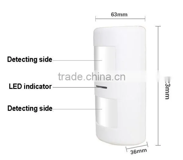 2015 Newest packaging wireless smart gsm safe home alarm with good price smart alarm systems G3 for personal alarms