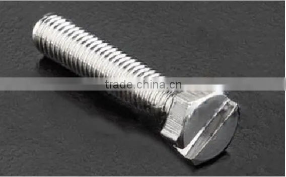 stainless steel slotted hex screw