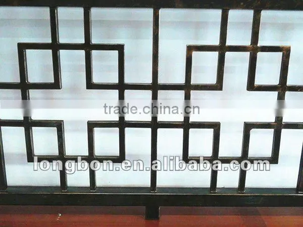 2015 Top-selling garden wrought iron balcony railings