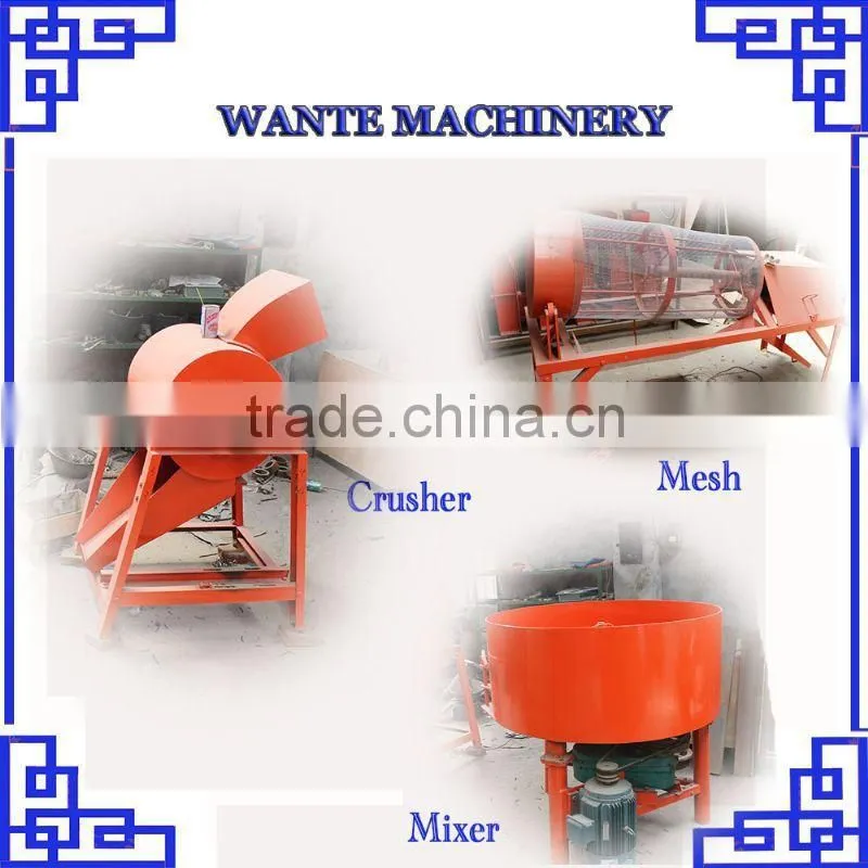 WT2-10 ECO brazil Clay and cement block making machine