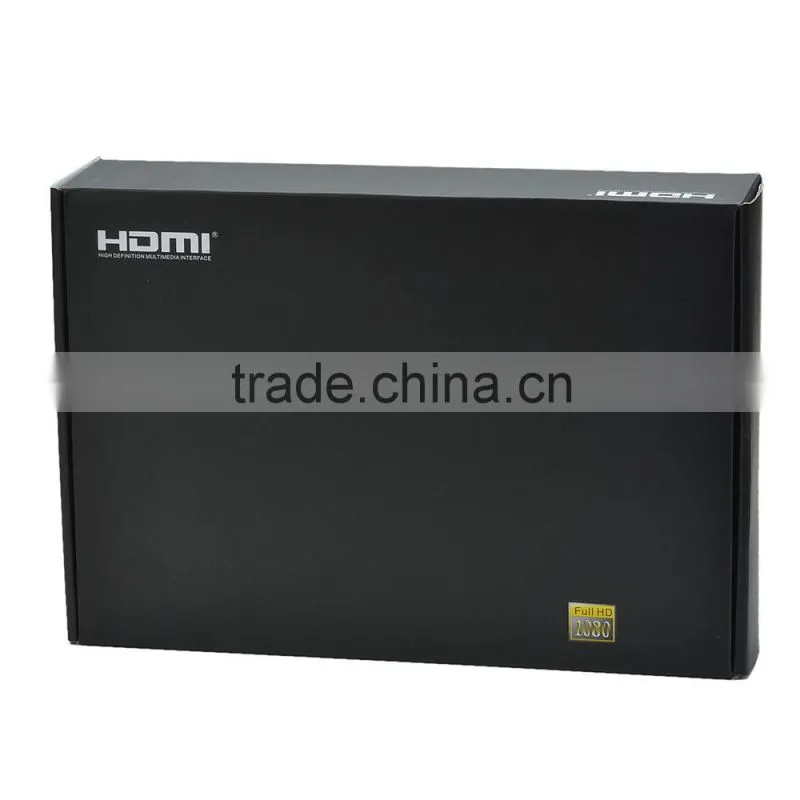 CHEERLINK 4-In 2-Out Full HD HDMI V1.3 True Matrix RS232 w/ - Black