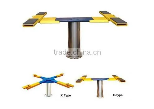 under-ground car washing lift single post lift