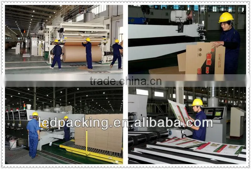 Beautiful colorful carton box for packing fruit