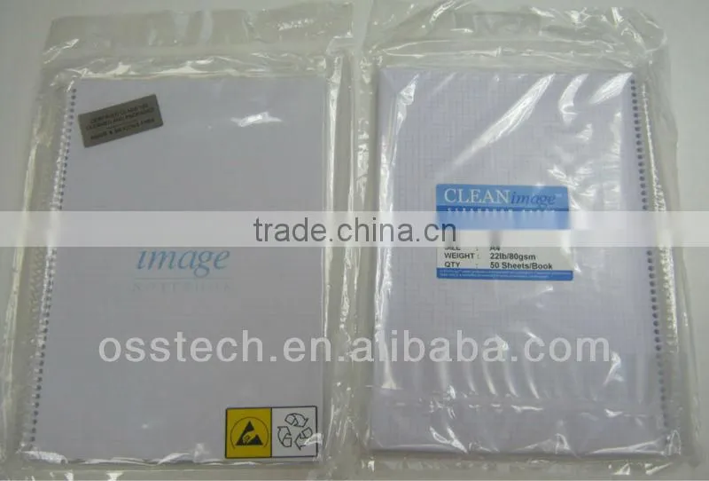 Cleanroom Notebook, lint free notebook