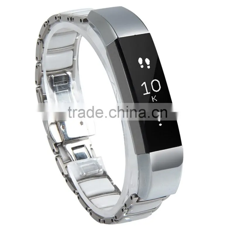 Metal strap for fitbit alta,Ceramics band for fitbit alta,stainless steel replacement band for fitbit alta