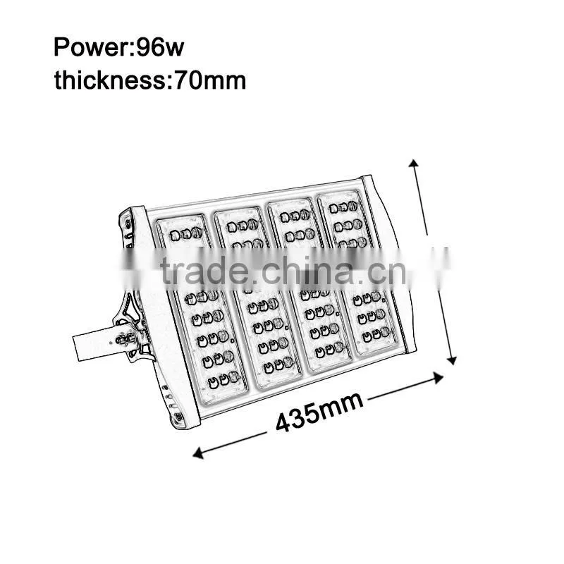 Five Years Warranty 120w Waterproof Meanwell Led Tunnel Light