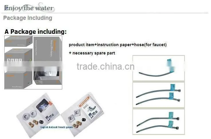 Luxury 3 Pcs Set Bathtub Golden Mixer Tap Q30253G