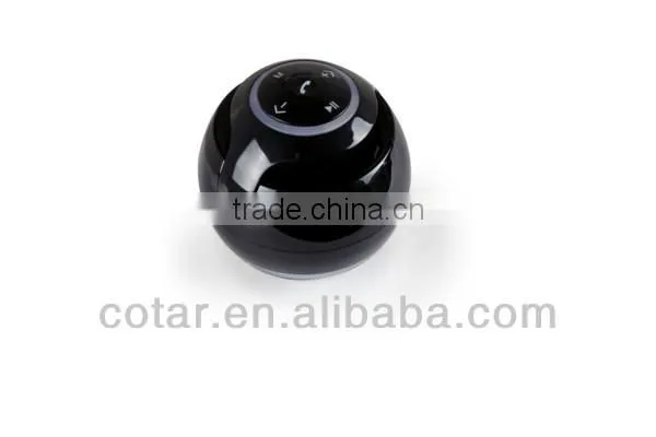 AJ-69 Wireless portable blue tooth mini speaker Ball shap with led light