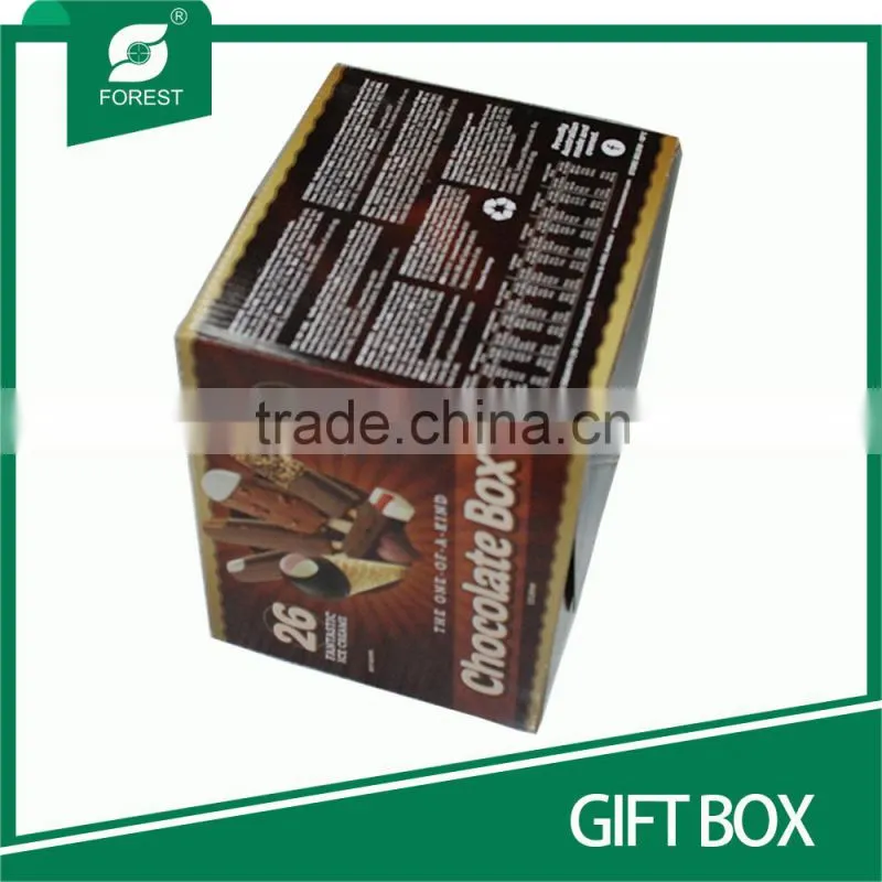 HAPPY HOLIDAYS HOT SALE PAPER GIFT BOX PACKING CHOCOLATES
