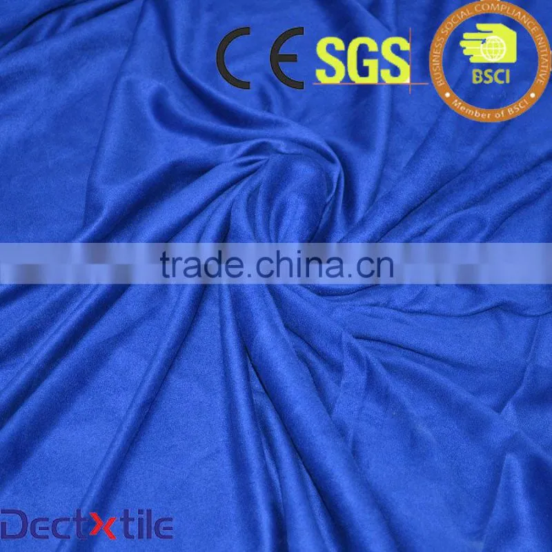 upholstery suede 100% polyester fabric for jacket sofa shoes