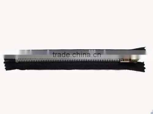 5# aluminum zipper metal zipper close end zipper auto lock zipper slider polyester tape zipper for jack