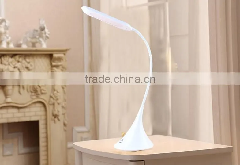 Modern Style and Energy Saving USB charger touching type Light work study lamp minimalist bedroom lamp LED table lamp