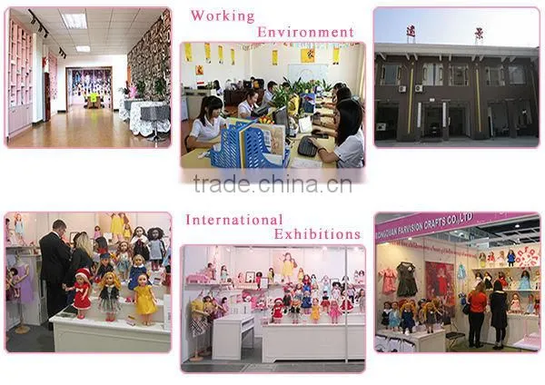 2016 doll safety new product PVC handmade cute doll