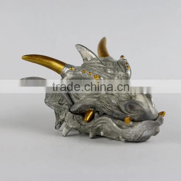 Metal trinket box dragon jewelry box
