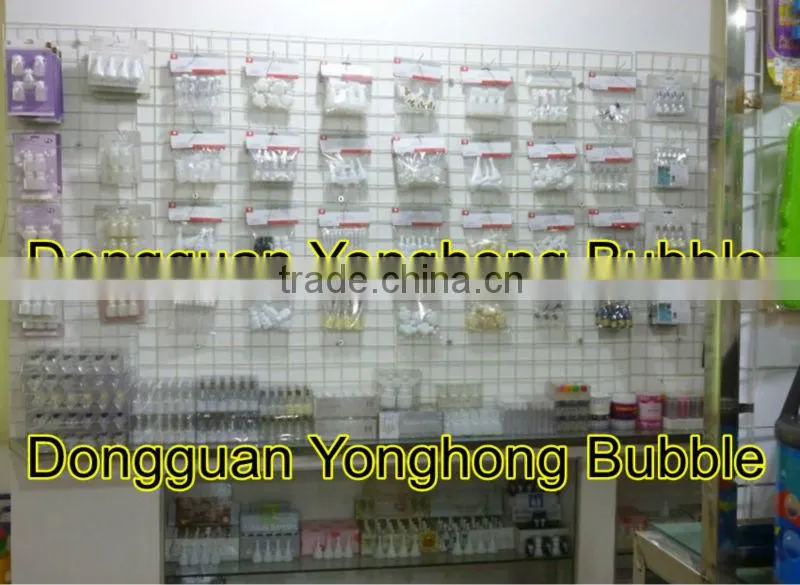 3 inches transparent champagne wedding bubbles bottle
