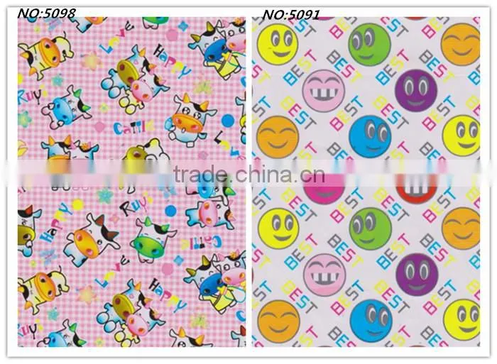 Magazine design of heat transfer foil for PVC leather