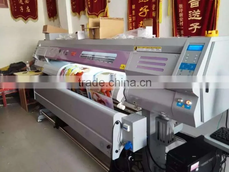 M7-X5 1.6m Wallpaper direct printing inkjet printer with eco solvent ink