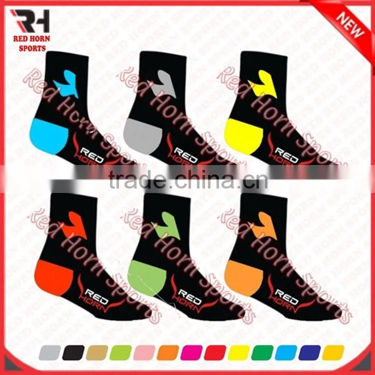 Red Horn Coolmax Socks New Dedigned Most Popular Racing Socks