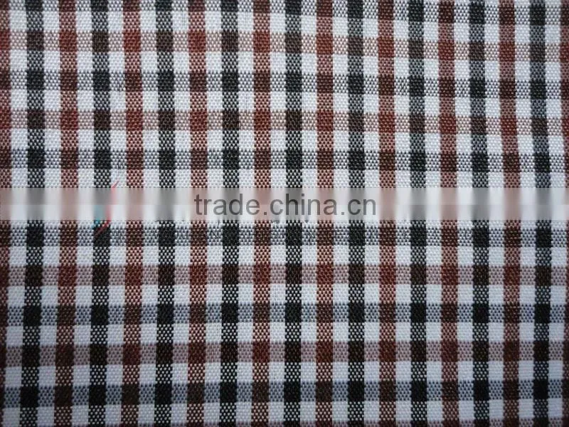 Yarn Dyed Small Check New Style Fabric For Shirt