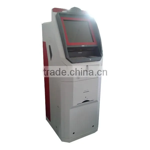 Automatic Bank Atm Teller Machine Kiosk With Bill Acceptor