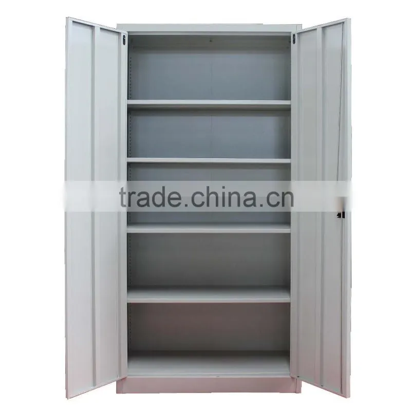 metal cabinet with 4 shelves
