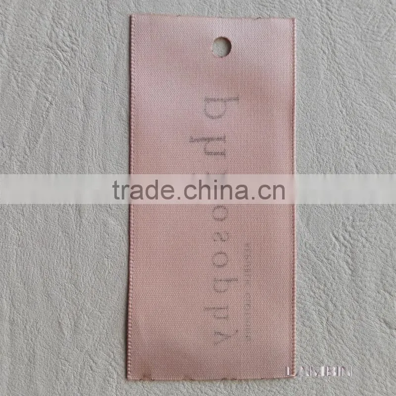 Printed main mark label tag for twin sweater
