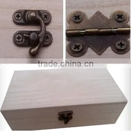 Cuatom Unpainted Storage Bill Tool wood Box