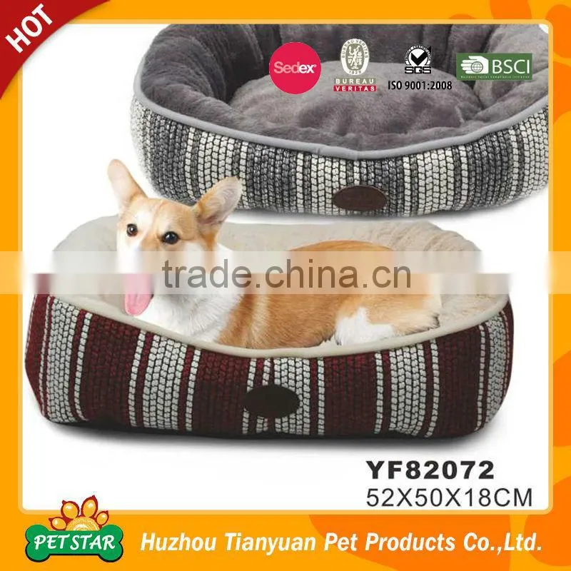 Comfortable new design plush soft dog bed