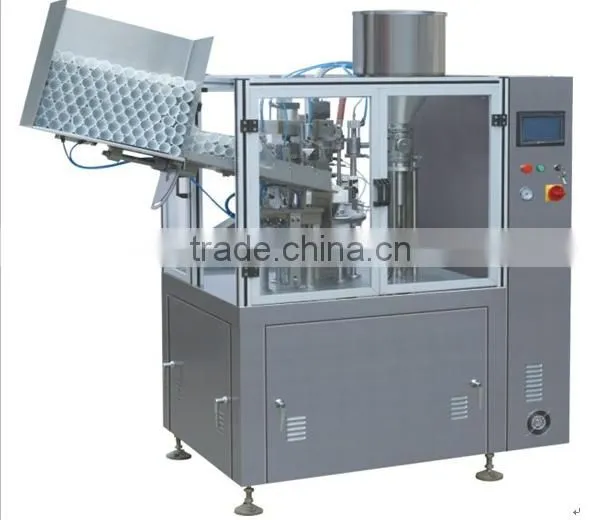 PFS-60 Toothpaste tube filler and sealer/Tube filler and sealer ( inner-heating type)/collapsible tube filler