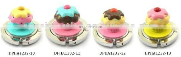 cupcake purse hanger for table wholesale for birthday gifts,weight capacity : 7kg