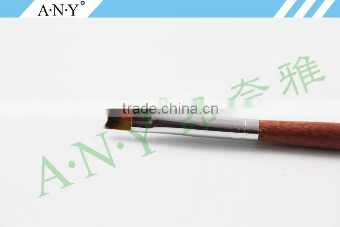 ANY French Nails Building and Design Rosewood Nail Brush for French Style