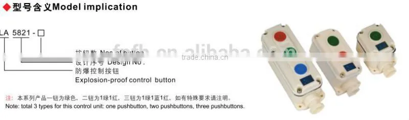 Lowest price Explosion proof control button station